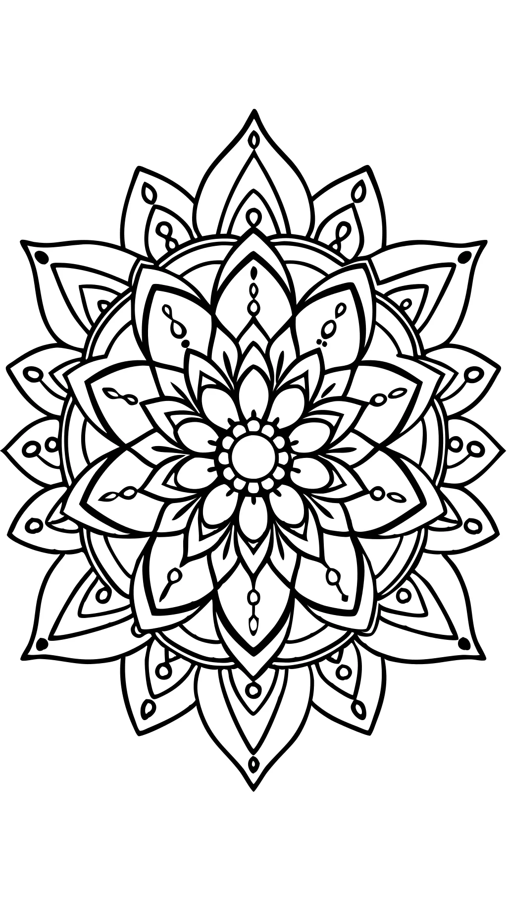 mandala coloring pages free